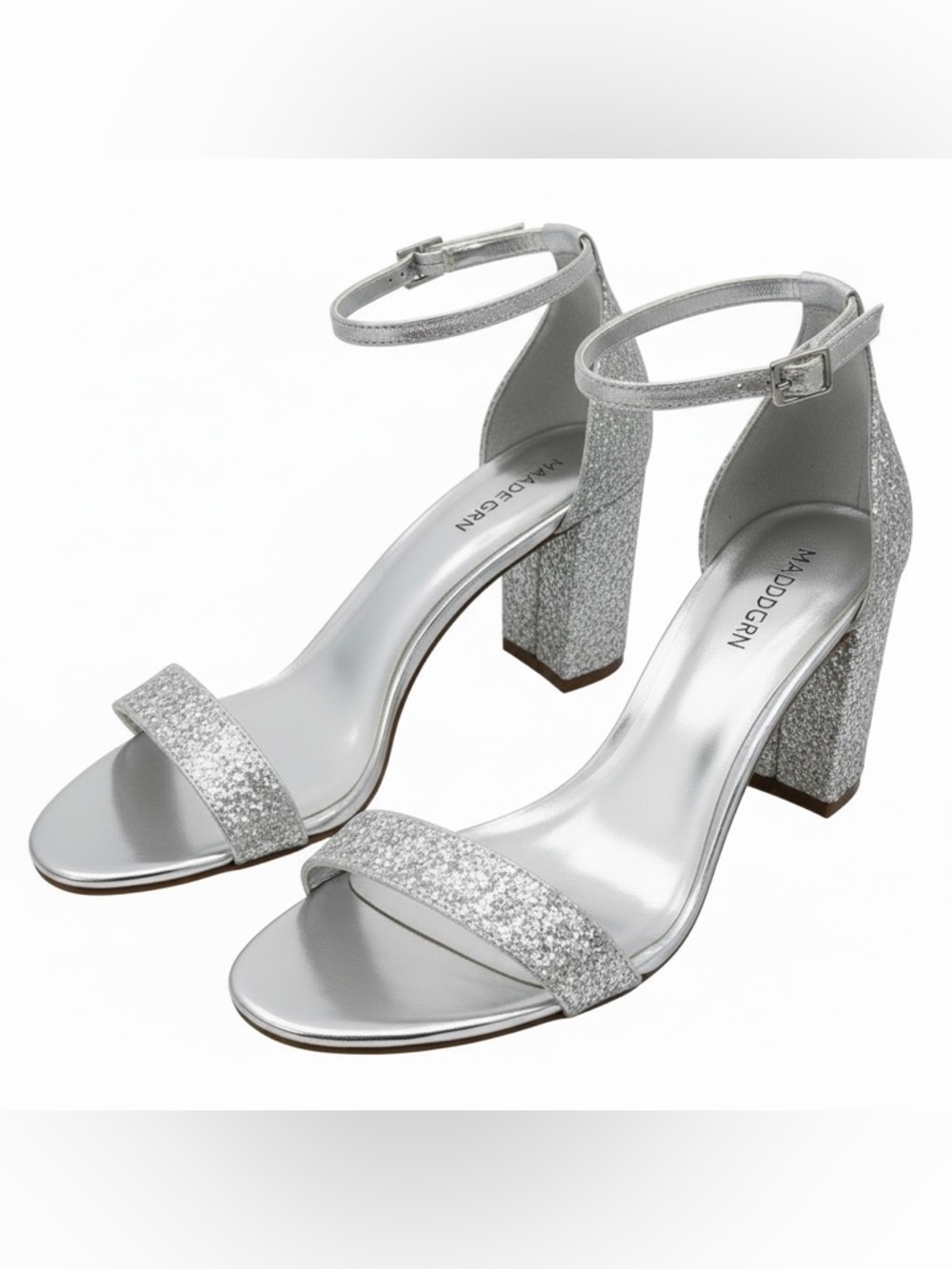 Madden‎ Girl Silver Glitter